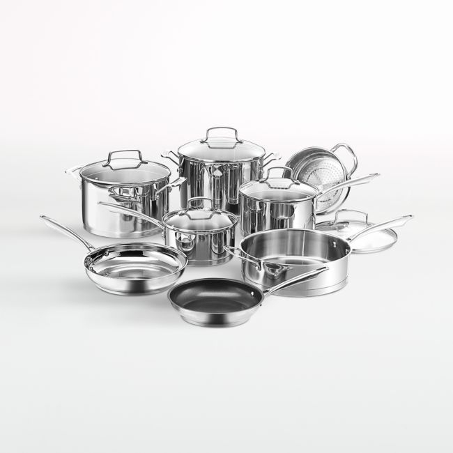 Cuisinart ® Professional Series™ 13-Piece Stainless Steel Cookware Set - Image 0