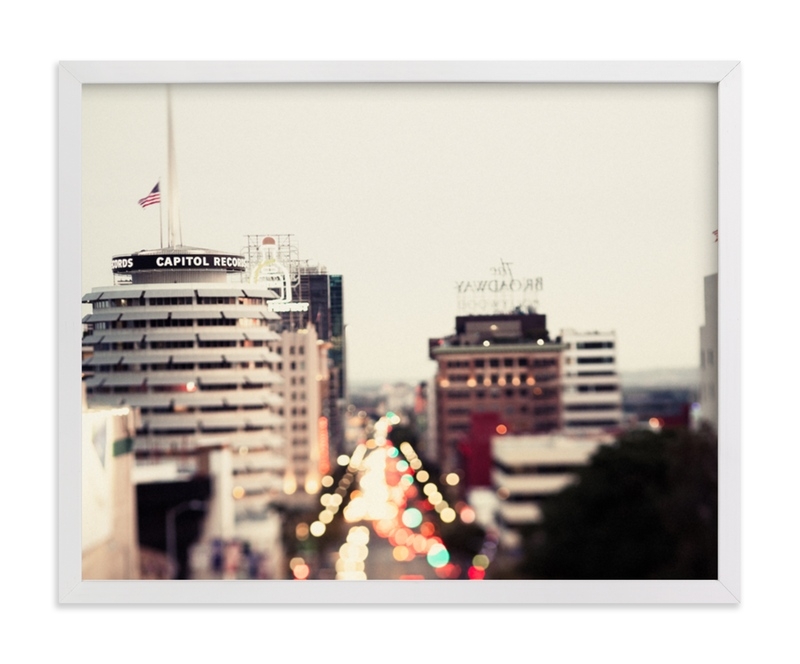 Capitol Records At Dusk Limited Edition Fine Art Print 1 - Image 0