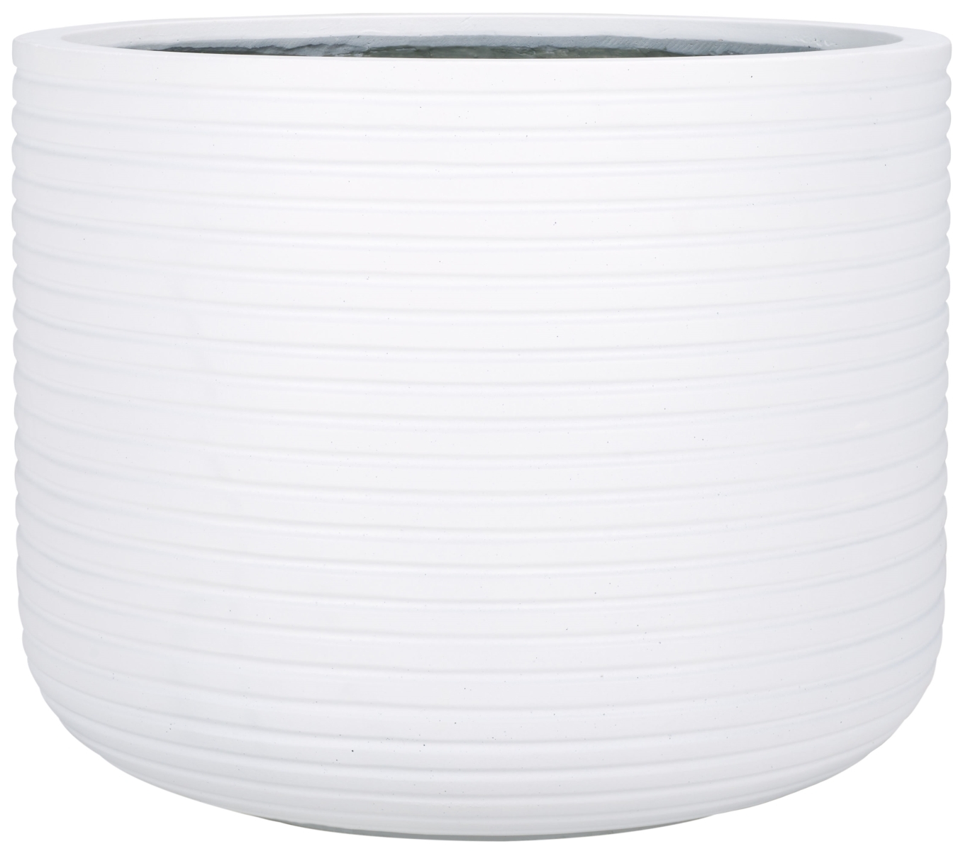 Indoor-Outdoor Nardo zoom Planter Pot - White - Safavieh - Image 0
