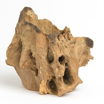 Ault Abstract Teak Table Vase - Image 0