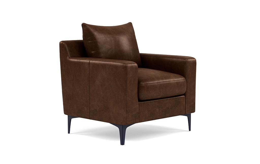 Sloan Leather Petite Chair - Image 1