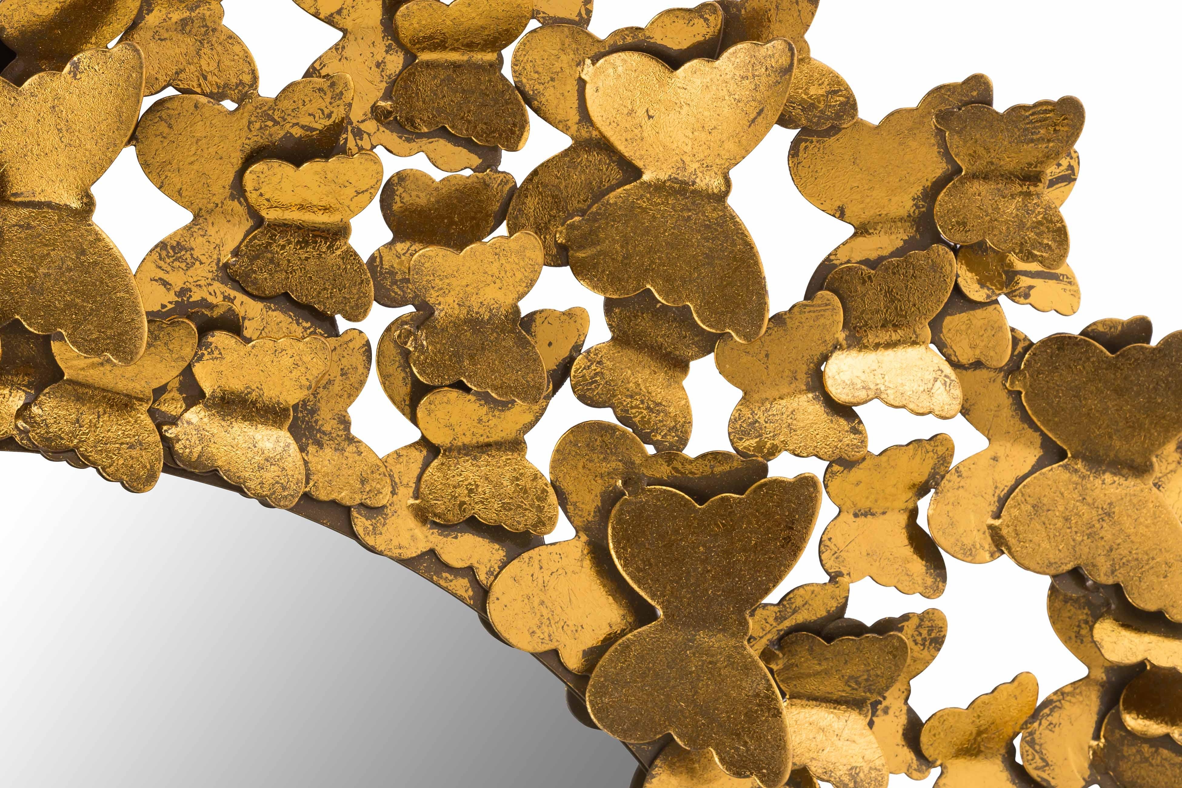 Butterfly Gold Mirror - Image 3