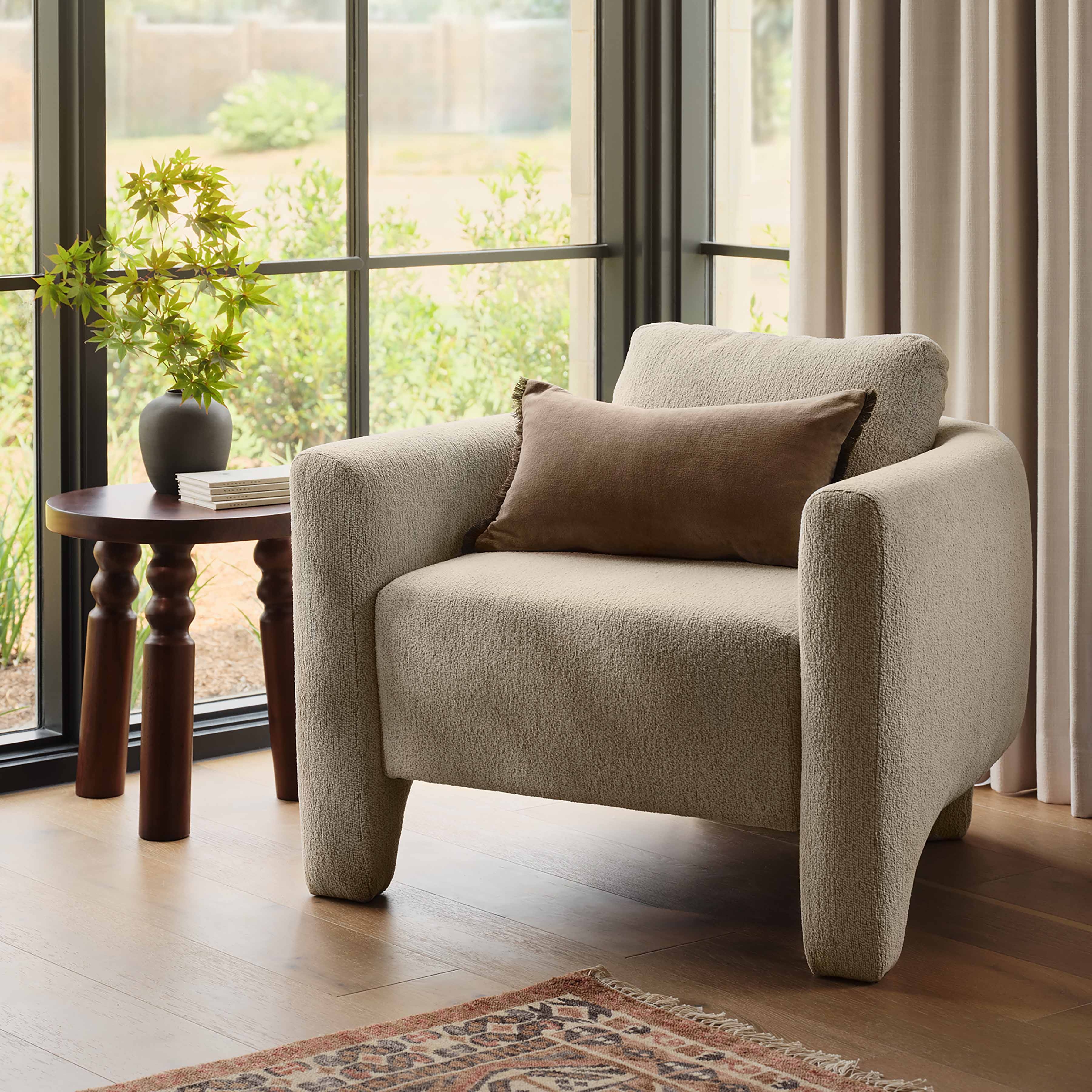 The Citizenry Kovai Wood Stool | Brown - Image 2