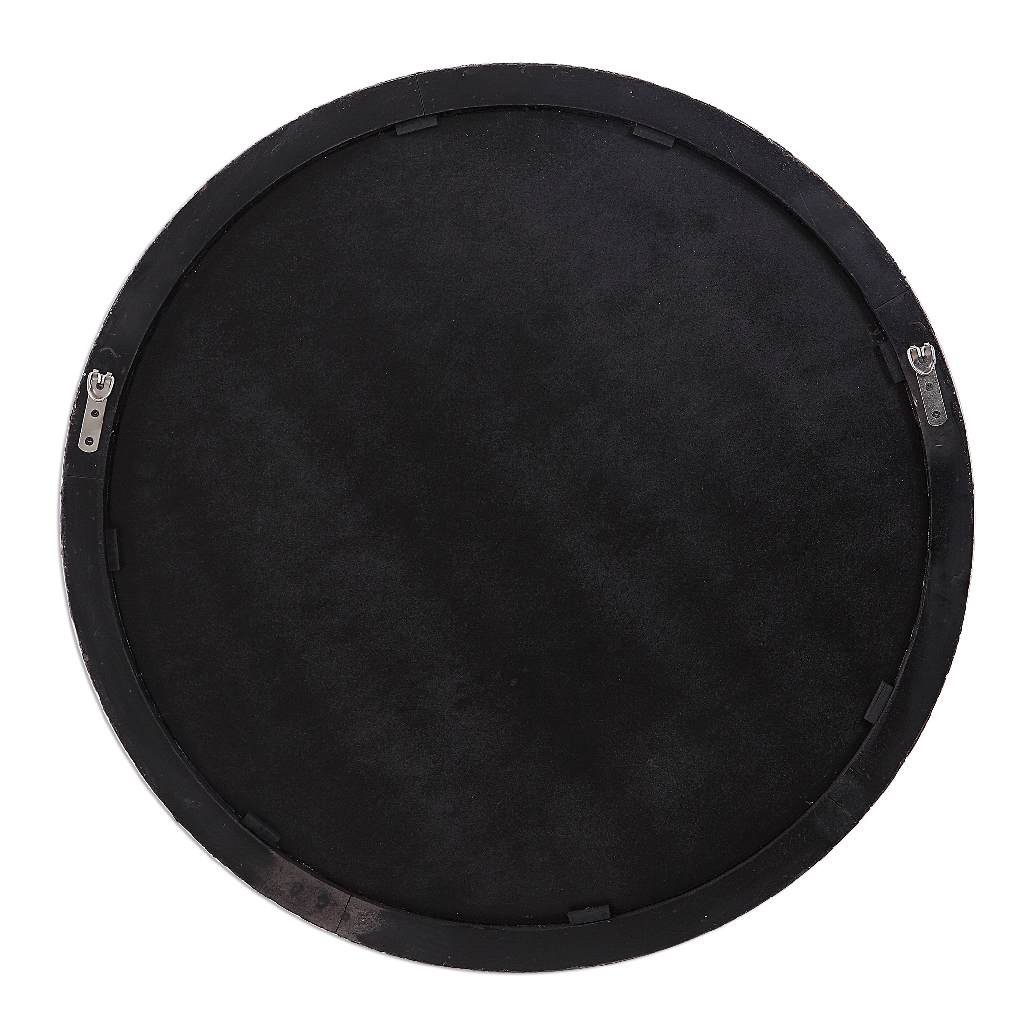 Wayde Gold Bark Round Mirror - Image 4