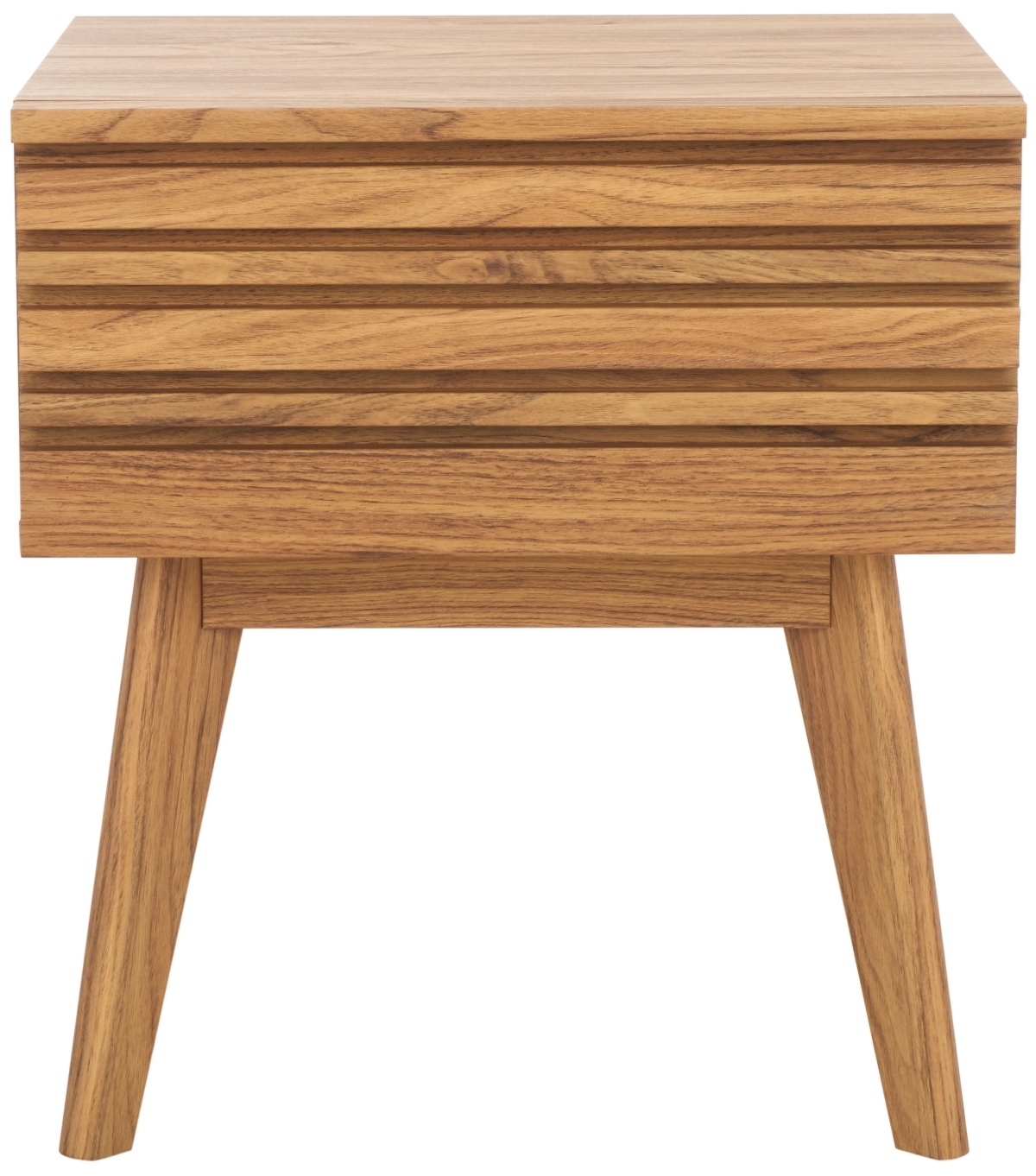 Esma 1 Drawer Nightstand - Oak - Safavieh - Image 0