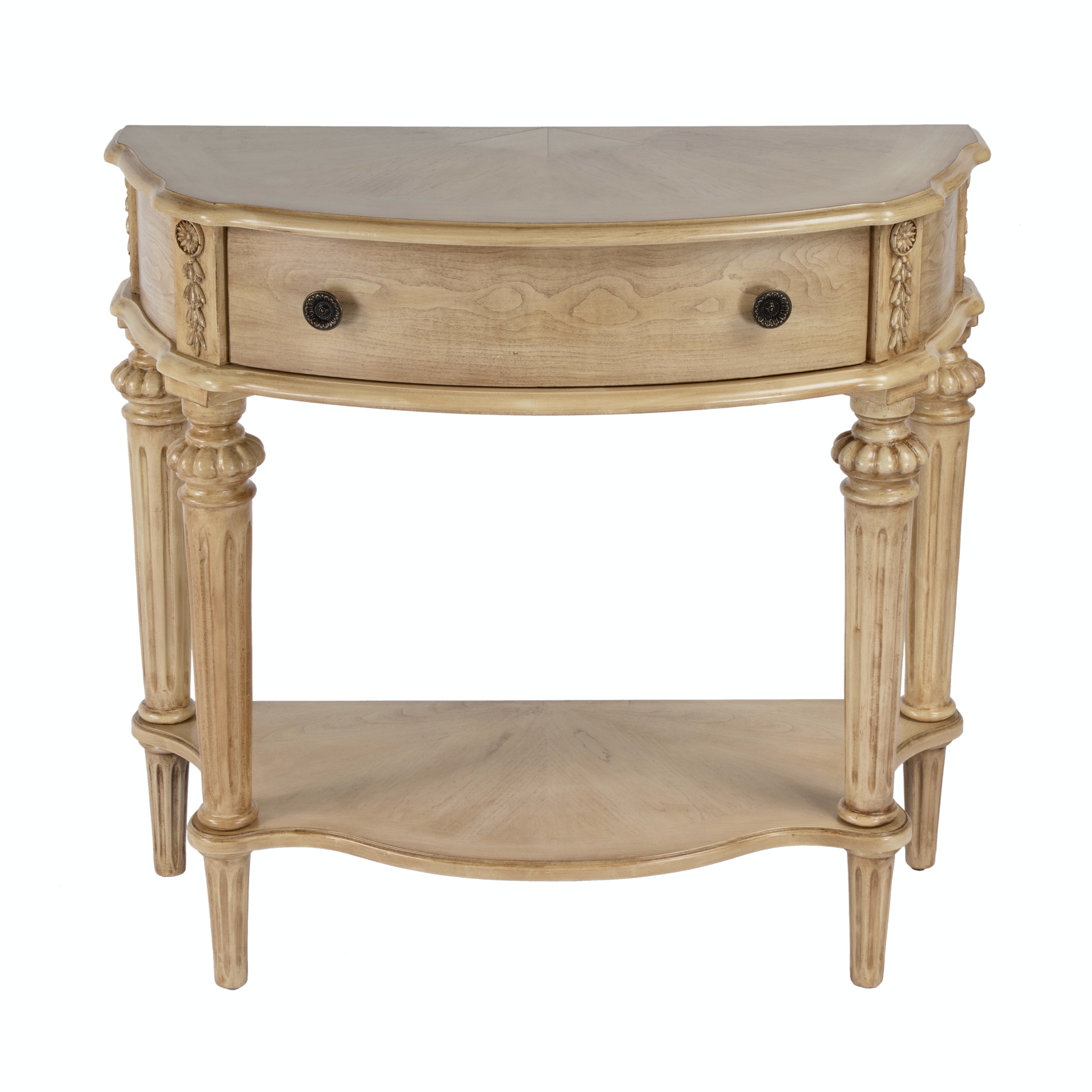 Halifax Antique Beige Console Table - Image 0
