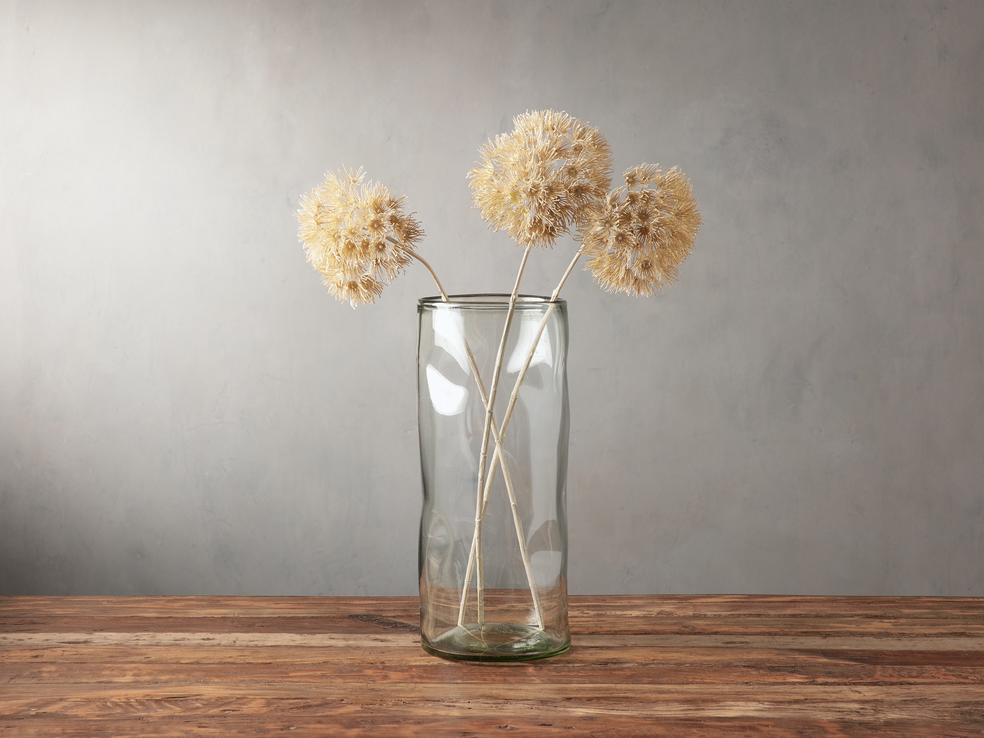 Allium Stems (Set Of 3) in White - Image 0