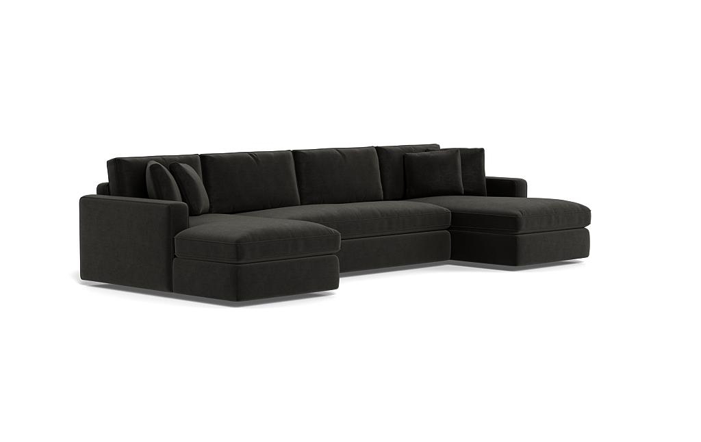 James 3-Piece 4-Seat U Chaise Sectional - Image 1