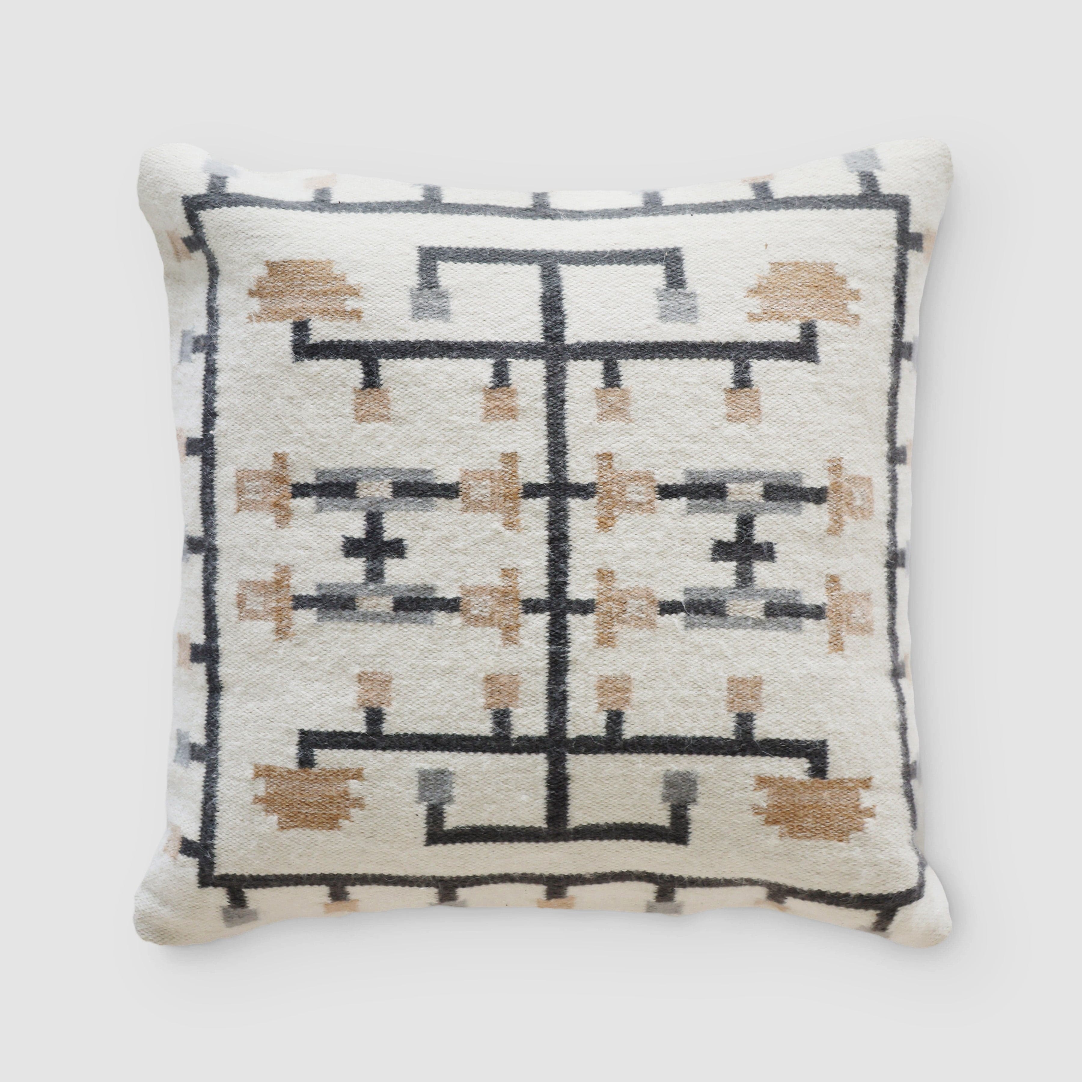 The Citizenry Aliso Pillow | 20" x 20" | Sand - Image 0