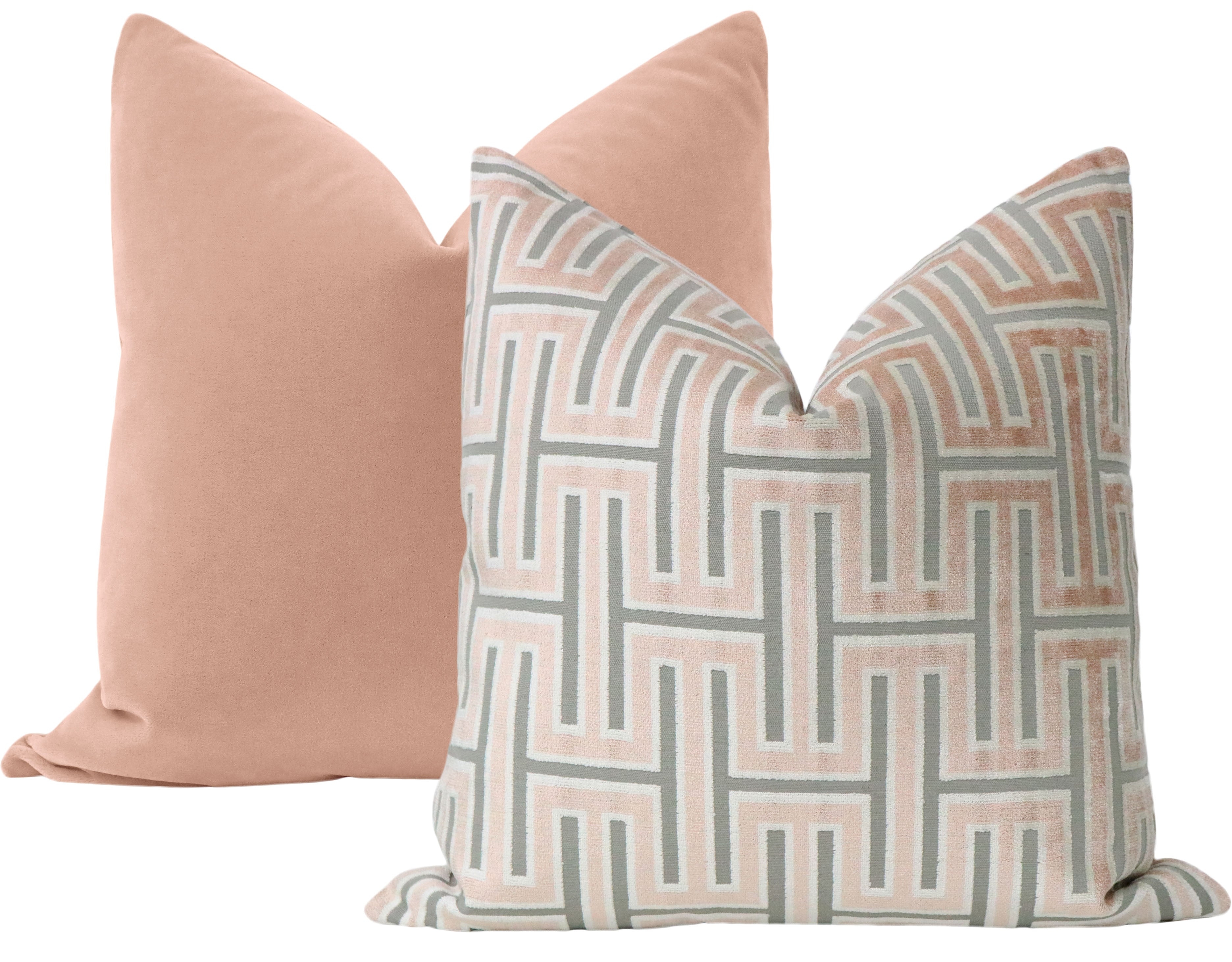 MOHAIR VELVET // BLUSH - 14" X 36" - Image 6