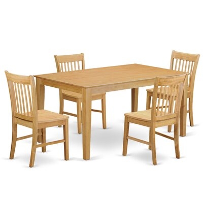 Alingtons 7 - Piece Solid Wood Dining Set - Image 0