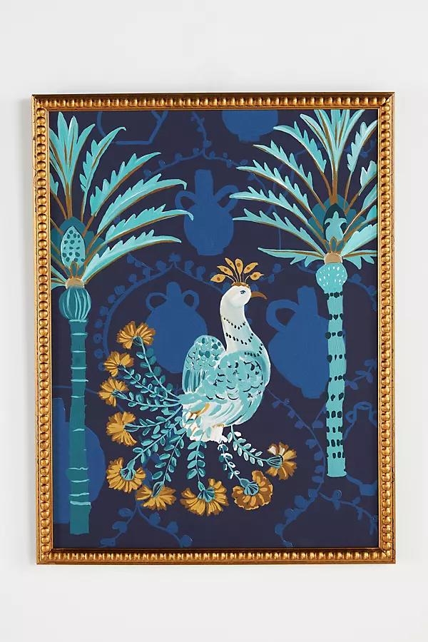 Arabic Bird Wall Art - Image 0