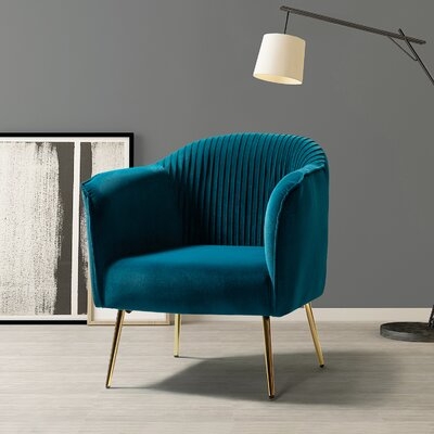 Masson 27" W Velvet Barrel Chair - Image 0