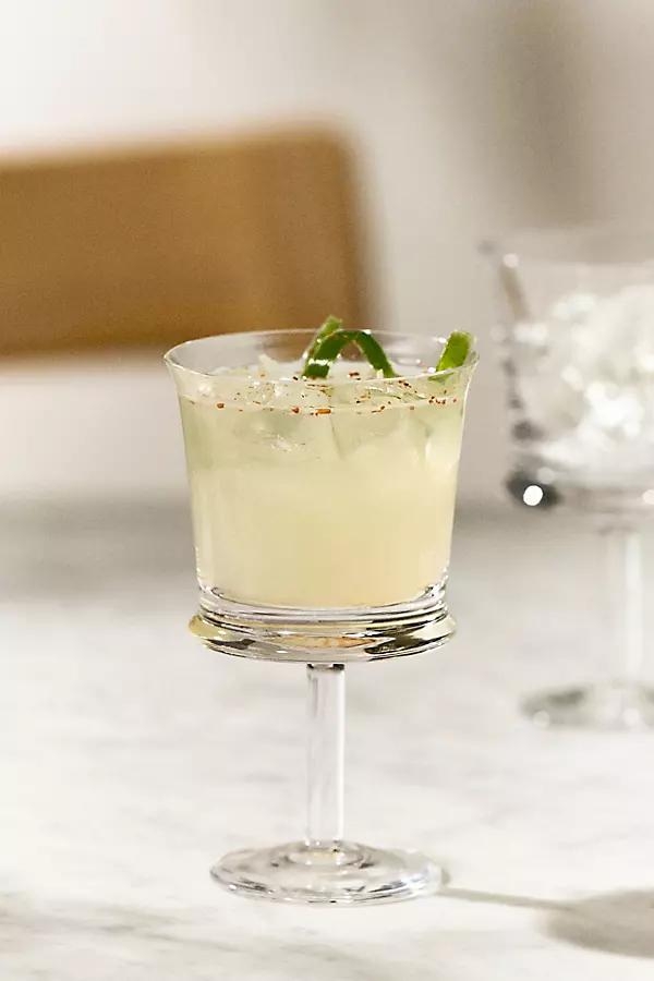 Jour White Wine Glasses, Set of 2 - Image 0