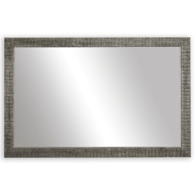 Minta Charcoal Framed Mirror - Image 0