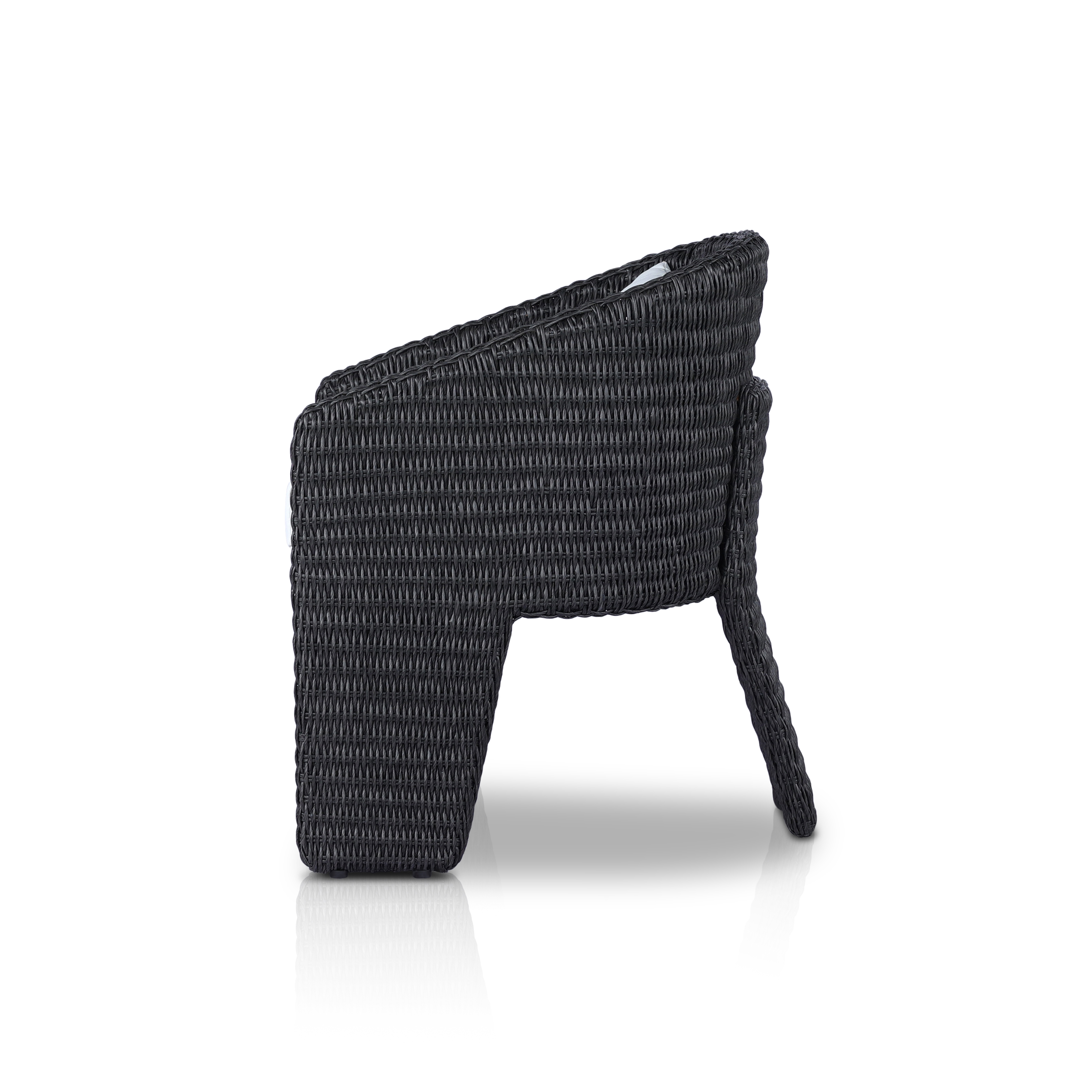 Fae Outdoor Dining Chair-Vintage Coal - Image 4
