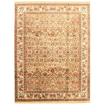 One-of-a-Kind Hand-Knotted New Age Sultanabad Light Green 8'11" x 11'9" Wool Area Rug - Image 0