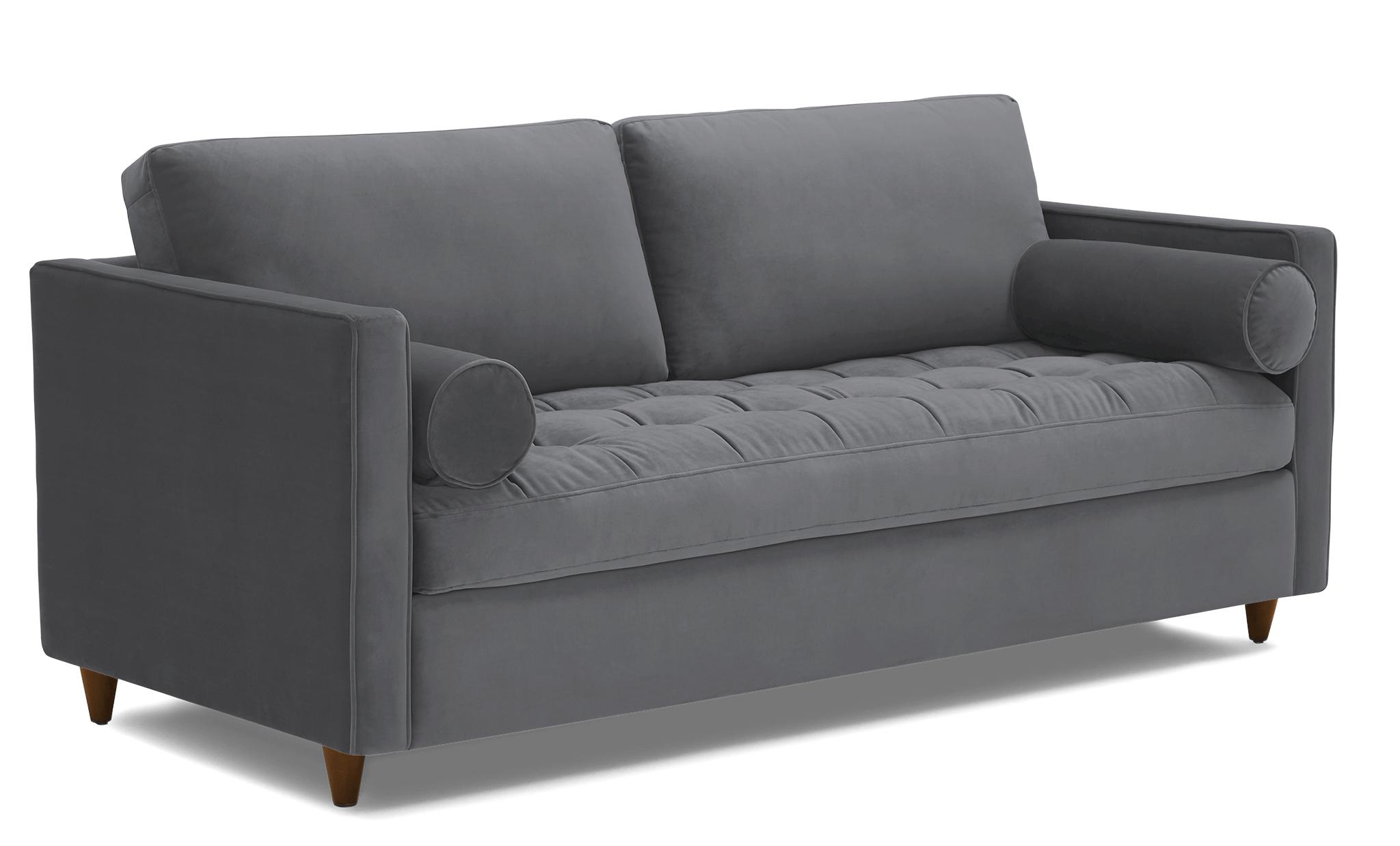 Gray Briar Mid Century Modern Sleeper Sofa - Essence Ash - Mocha - Image 1