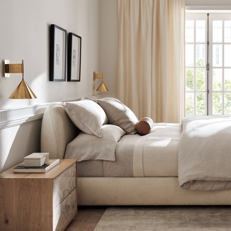 EUROPEAN FLAX™-Certified Linen Flax Queen Sheet Set - Image 1