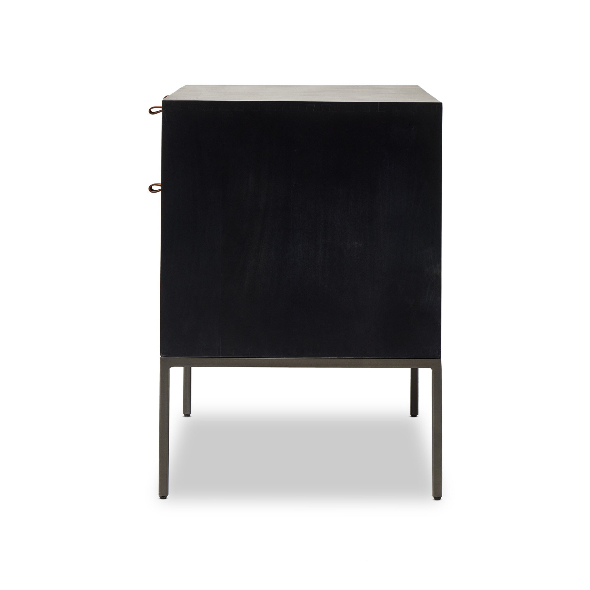 Trey Modular Wide Filing Cabinet - Black Wash Poplar - Image 5
