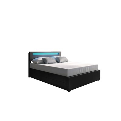 Chariton Upholstered Low Profile Storage Platform Bed - Image 0