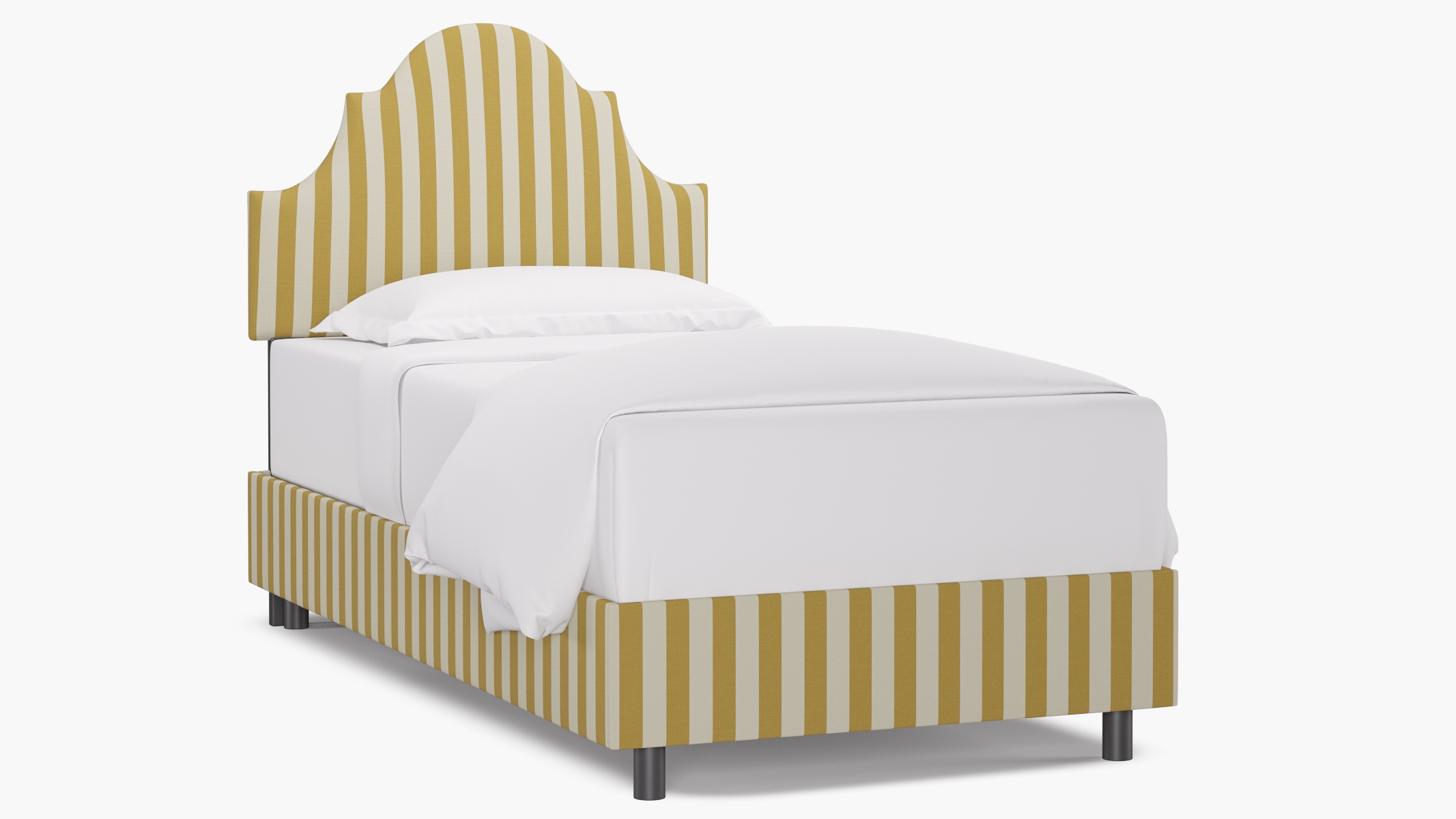 Regency Bed, Citrine Cabana Stripe, Twin - Image 0