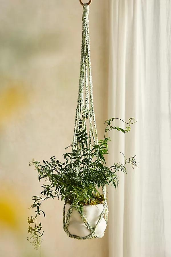 Sari Macrame Plant Hanger - Image 0