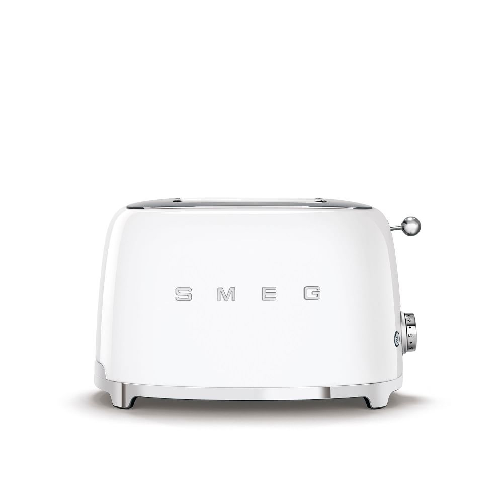 MP WE Smeg 2-Slice Toaster, White - Image 0