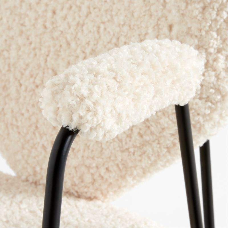 Apres Shearling Dining Armchair - Image 10