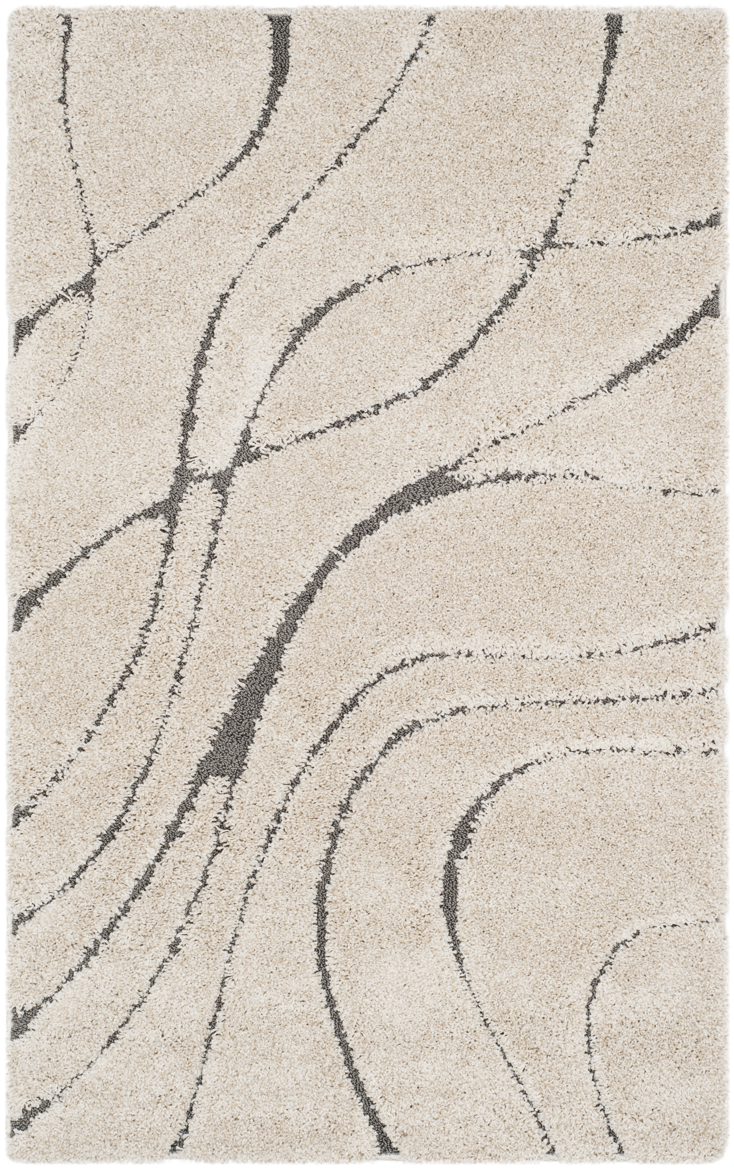 Arlo Home Woven Area Rug, SG471-1180, Cream/Grey,  3' 3" X 5' 3" - Image 0