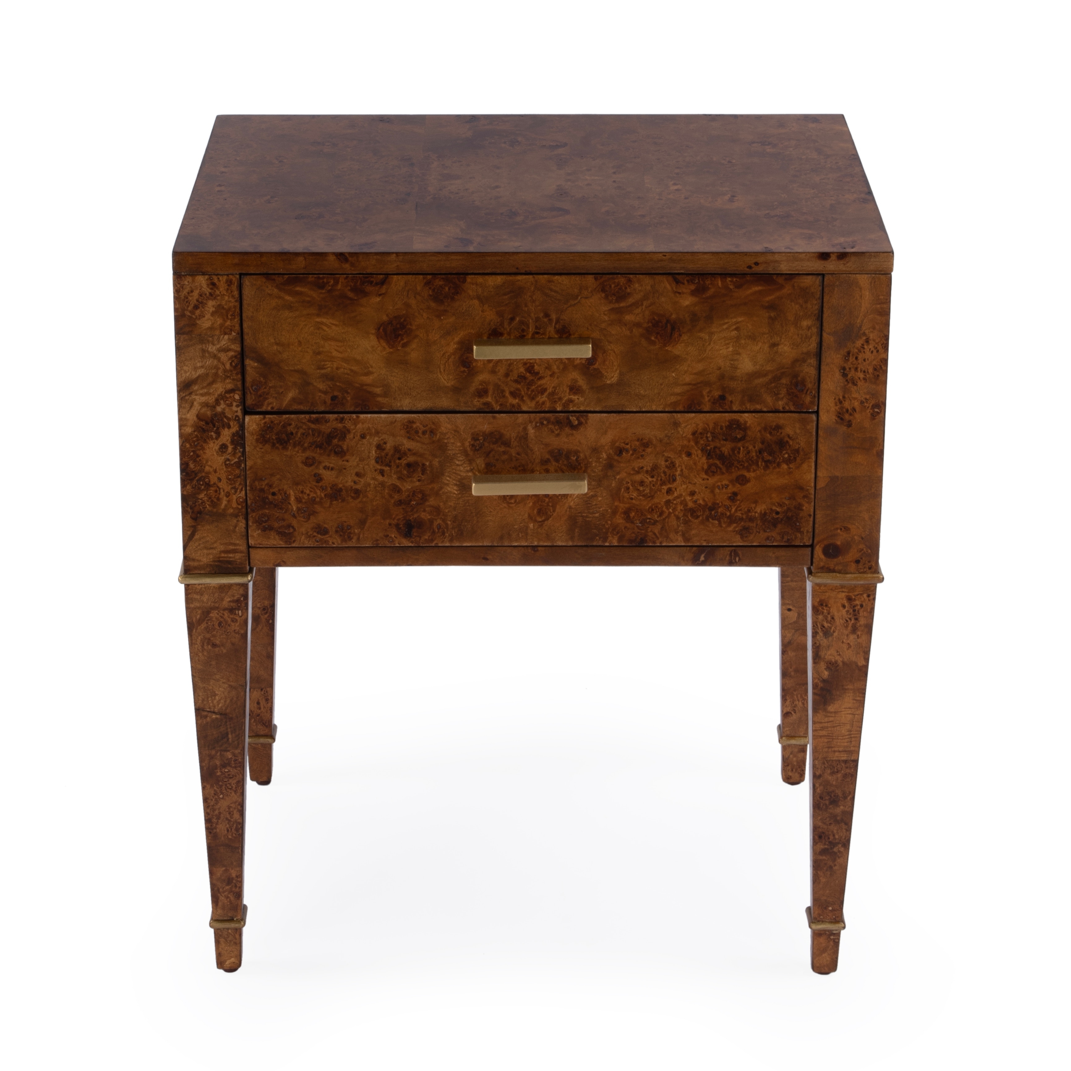 Kai Traditional Burl End Table - Image 1