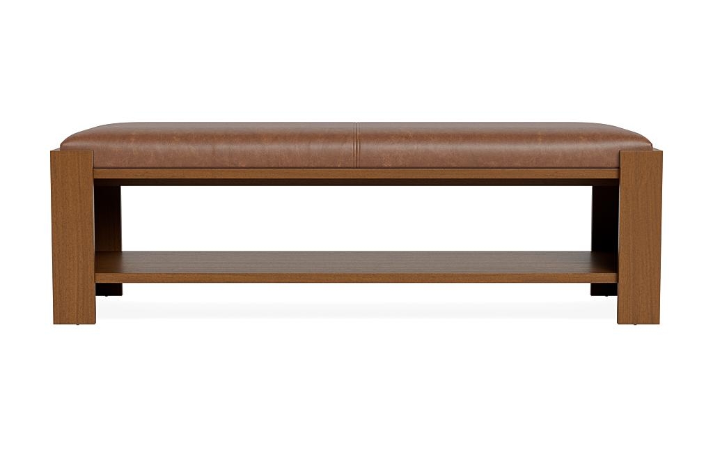 Reeve Leather Bench - Image 0