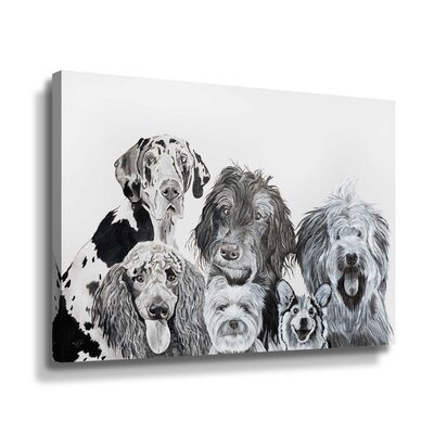 Lots Of Dogs Gallery Wrapped Canvas - Image 0