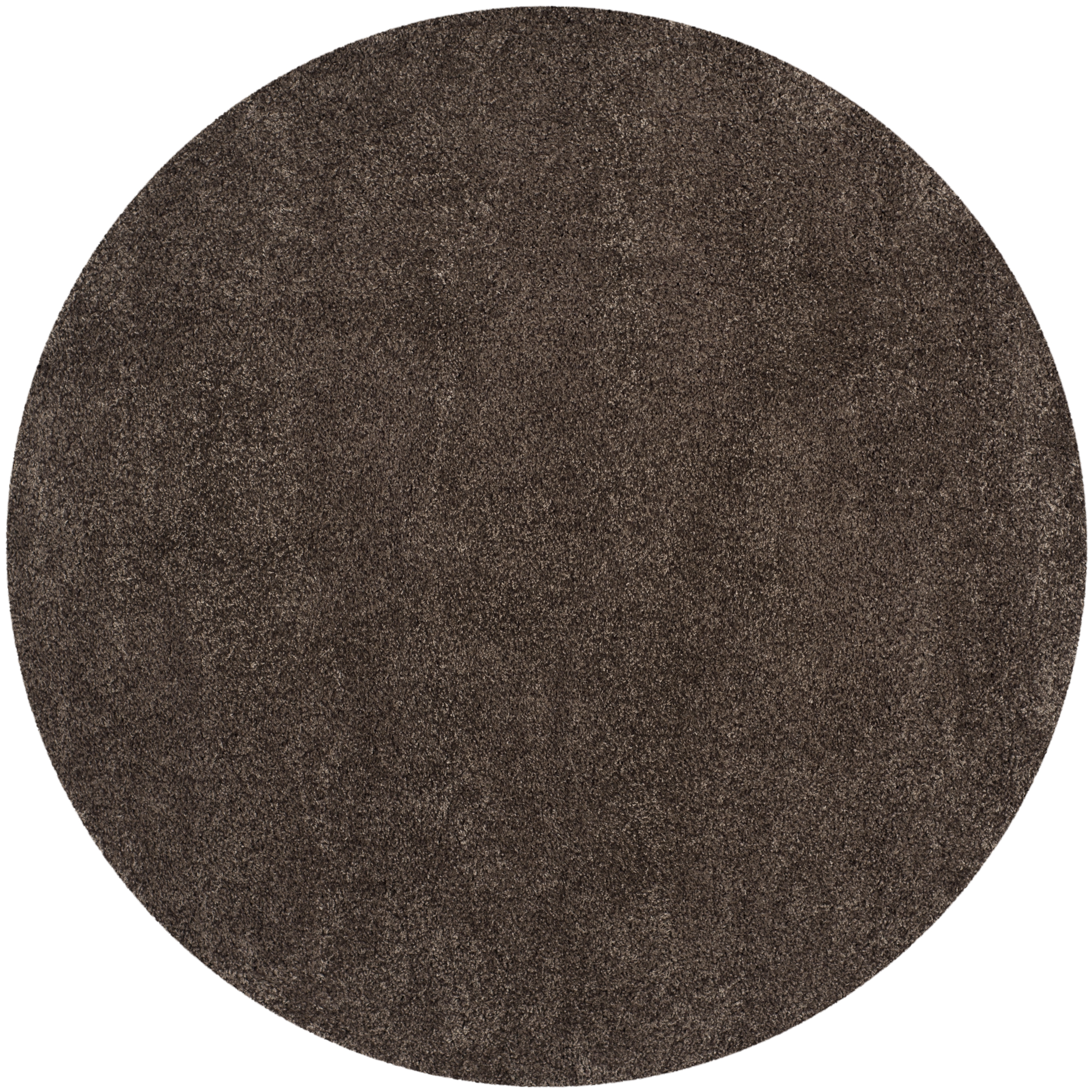 Arlo Home Woven Area Rug, SGN725-8181, Mushroom,  6' 7" X 6' 7" Round - Image 0