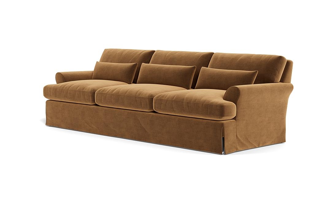 Maxwell Slipcovered 3-Seat Sofa by Apartment Therapy - Image 2