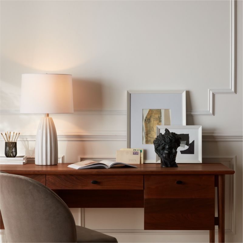 Camille Taupe Italian Dining Chair - Image 1