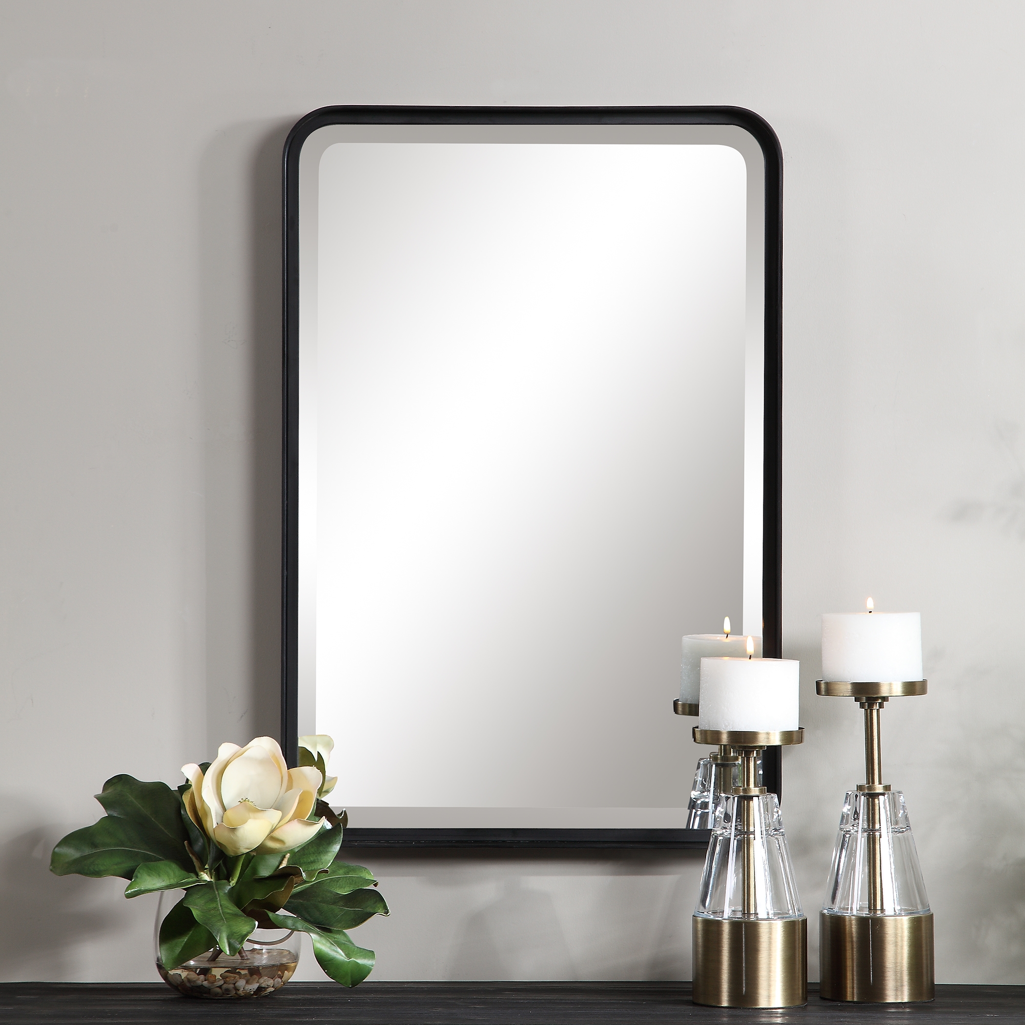 Croften Black Vanity Mirror - Image 4