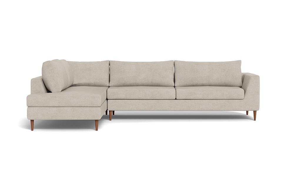 Asher 3-Seat Sectional with Left Bumper - Image 0
