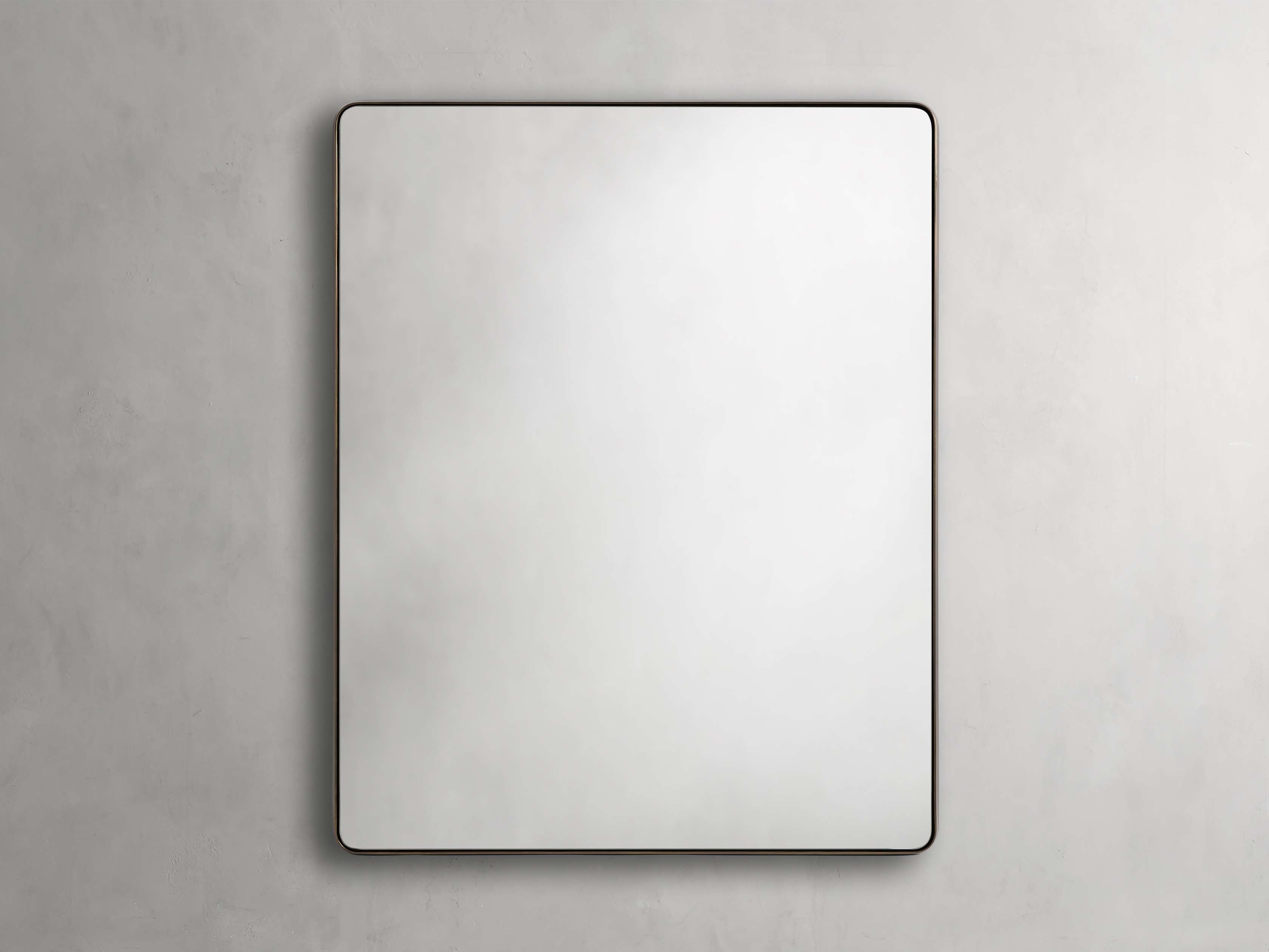 Skylar Wall Mirror in Metal Bronze - Image 0