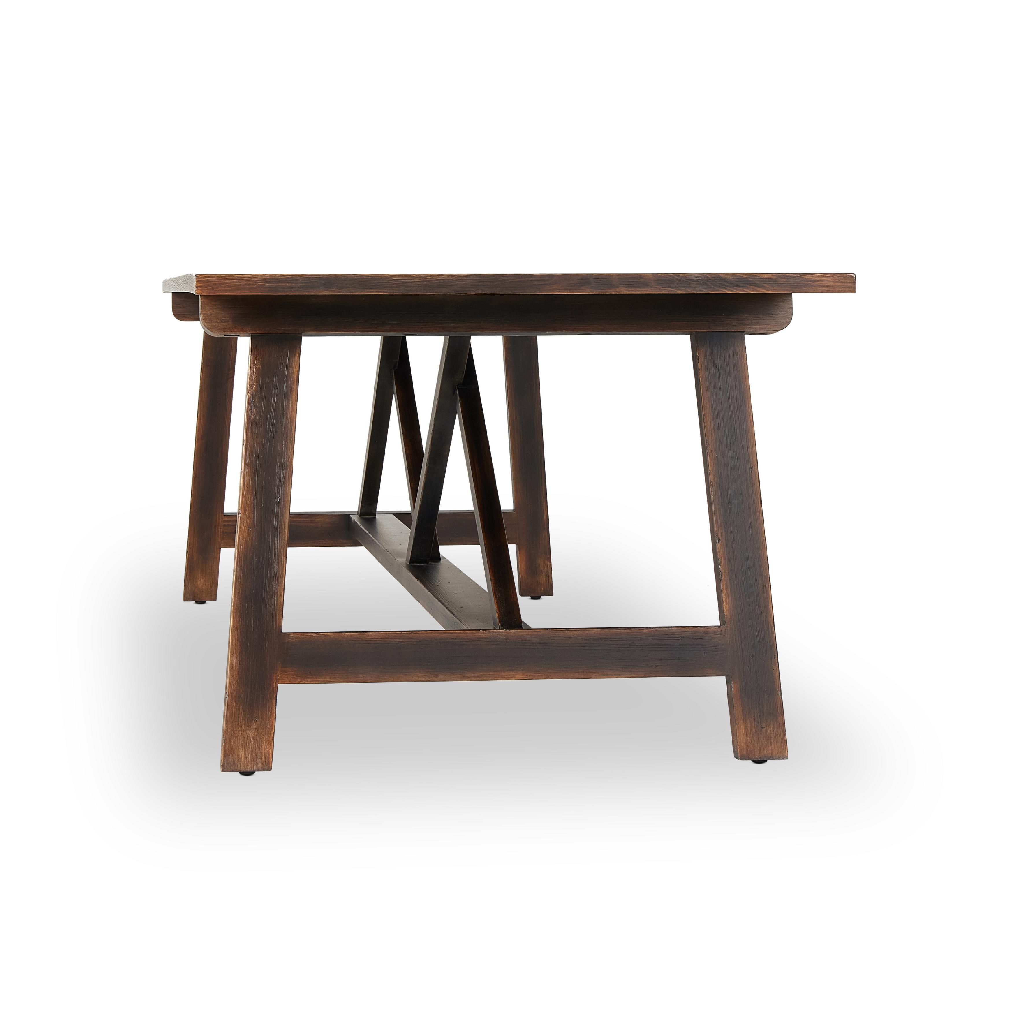 The 1500 Kilometer Dining Table-Agd Brwn - Image 9