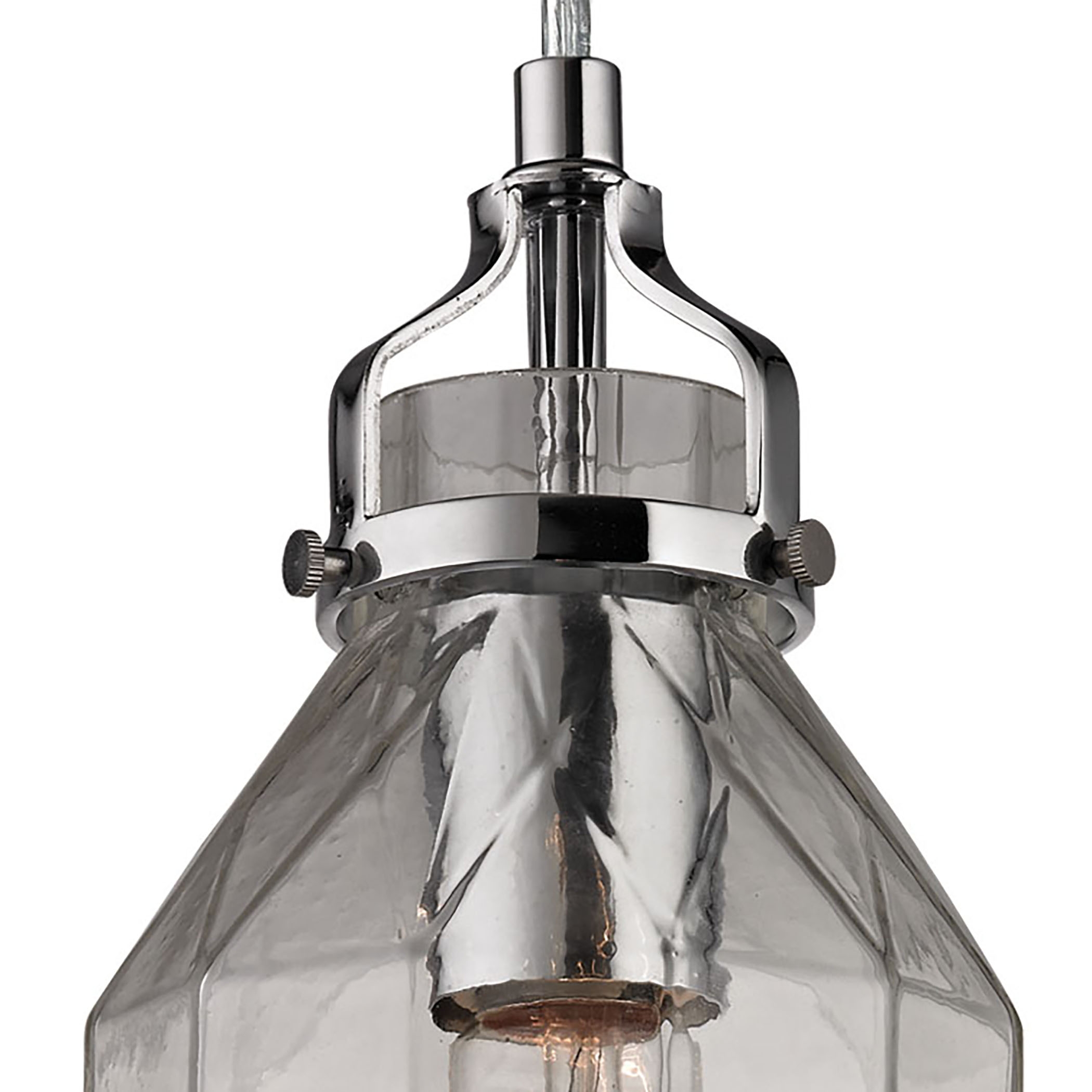Danica 5'' Wide 1-Light Pendant - Polished Chrome - Image 2
