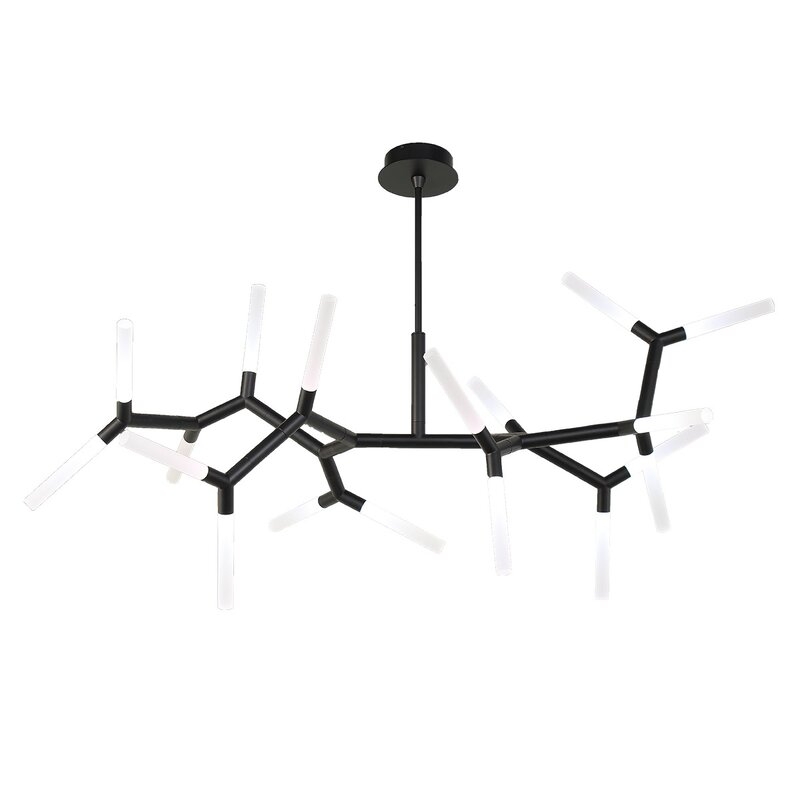 Modern Forms Isotope 18-Light LED Sputnik Modern Linear Chandelier - Image 0