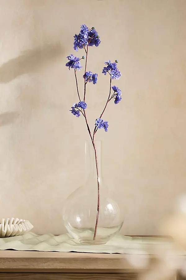 Faux Purple Cherry Blossom Spray - Image 0