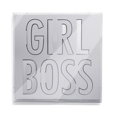 'Girl Boss' Framed Textual Art - Image 0