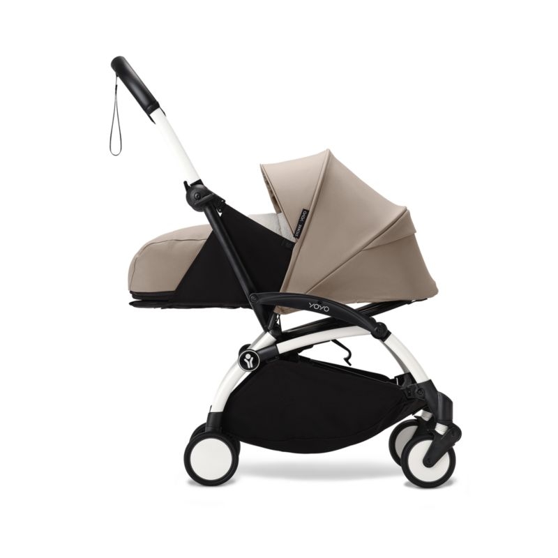 Stokke ® YOYO ® 0+ Newborn Color Pack Taupe Seat/Fabric Set for YOYO Stroller Frames - Image 1