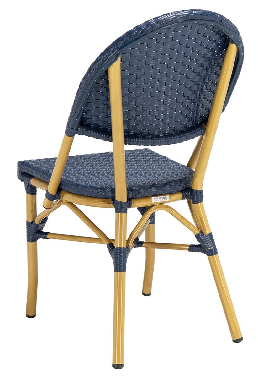 Barrow Side Chair - Navy - Safavieh - Image 8