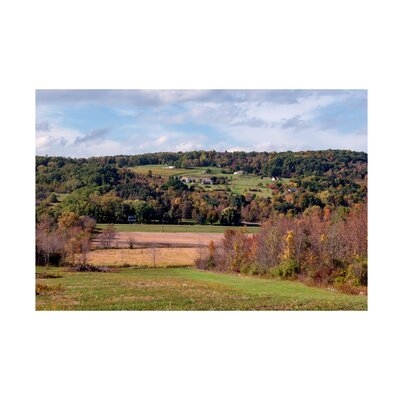 Anthony Paladino 'Tranquil Autumn Day In Valley' Canvas Art - Image 0