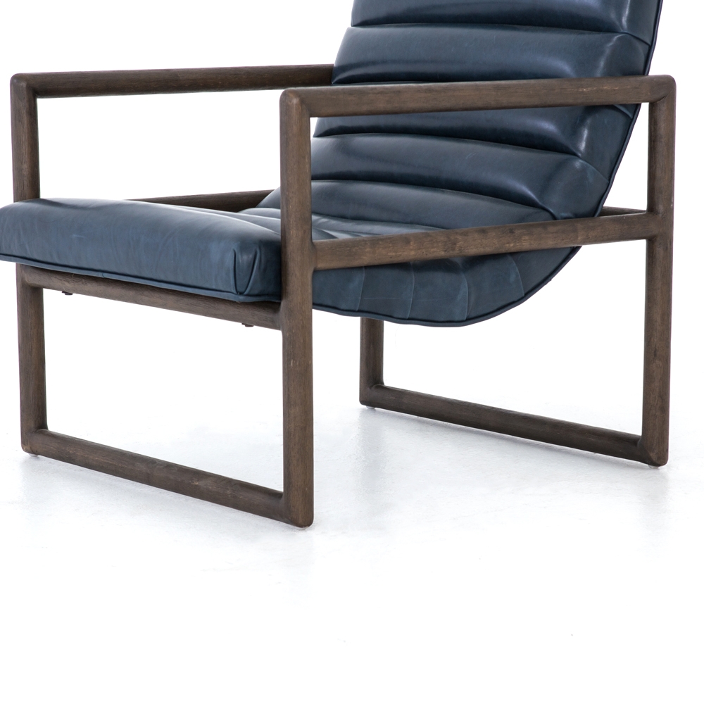 Huxley Leather Accent Chair - Image 9
