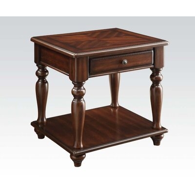 Demi-Debbie End Table with Storage - Image 0
