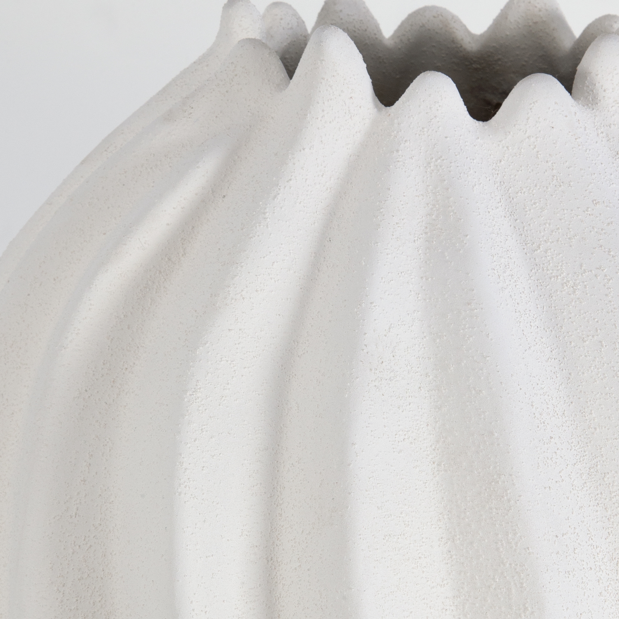 Merritt White Floor Vase - Image 2